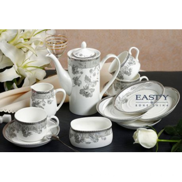 15 PCS cerámica de té de porcelana conjunto de café (LFR6440)